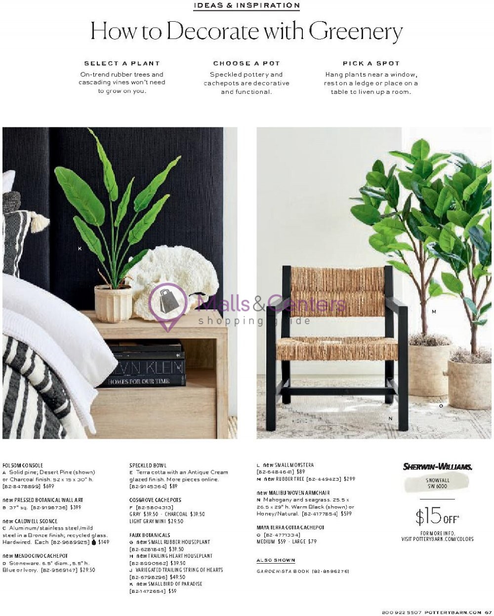 Pottery Barn Weekly Ad sales & flyers specials MallsCenters