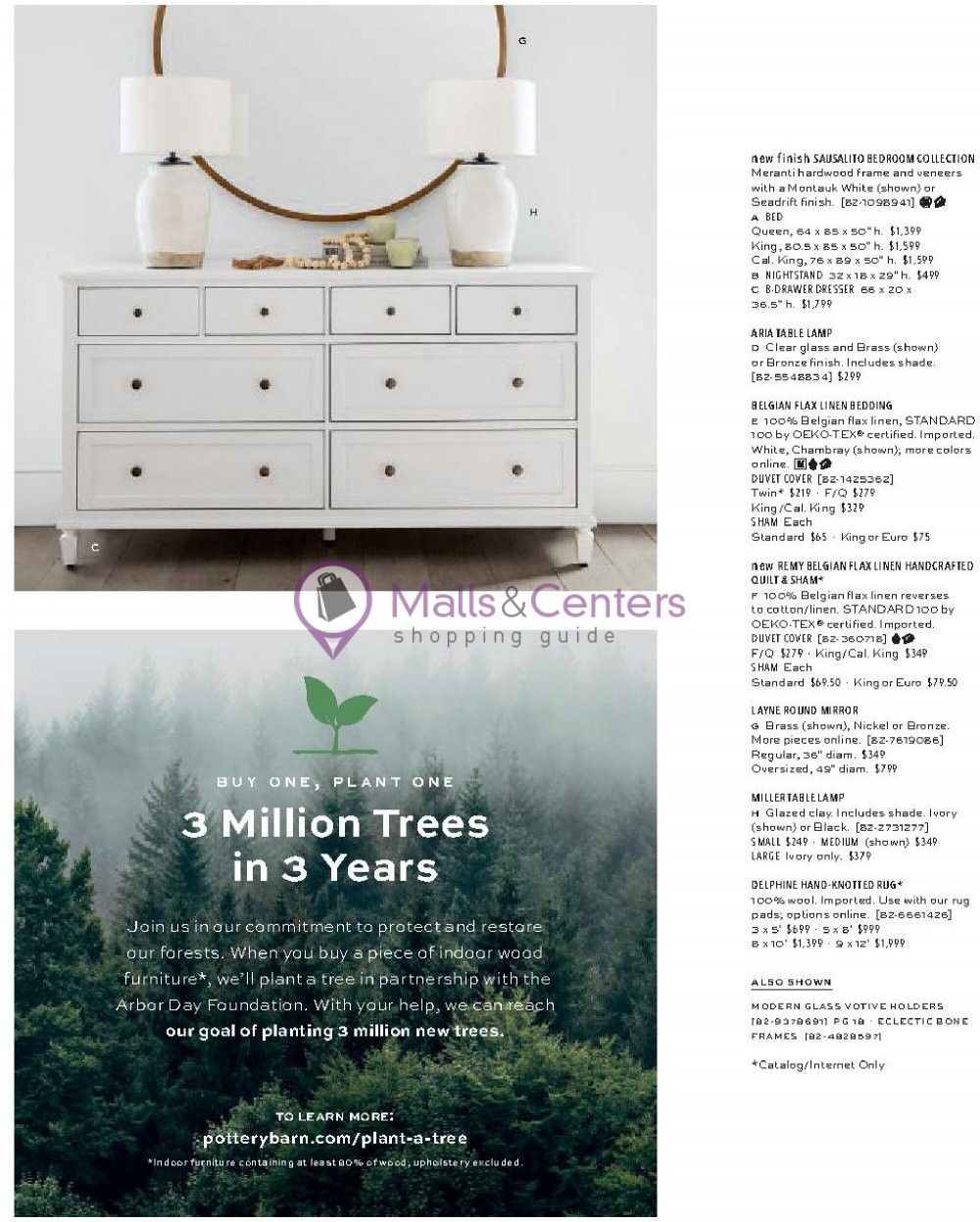 Pottery Barn Weekly Ad sales & flyers specials MallsCenters