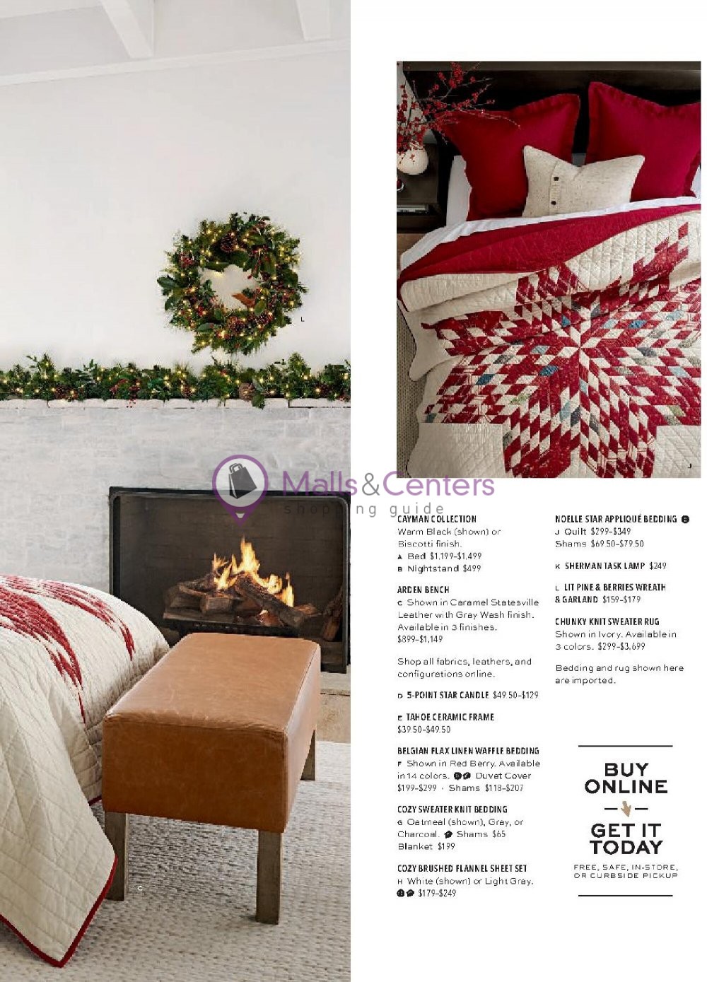 Pottery Barn Weekly Ad sales & flyers specials MallsCenters