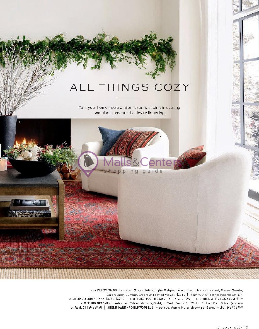 Pottery Barn Weekly Ad sales & flyers specials MallsCenters