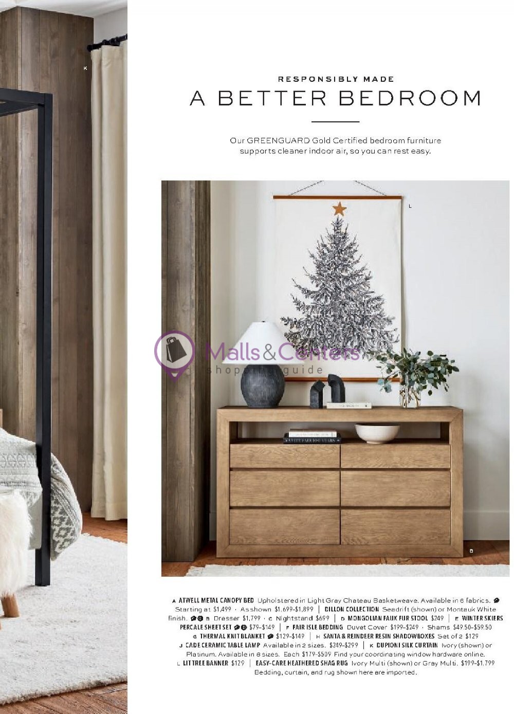 Pottery Barn Weekly Ad sales & flyers specials MallsCenters