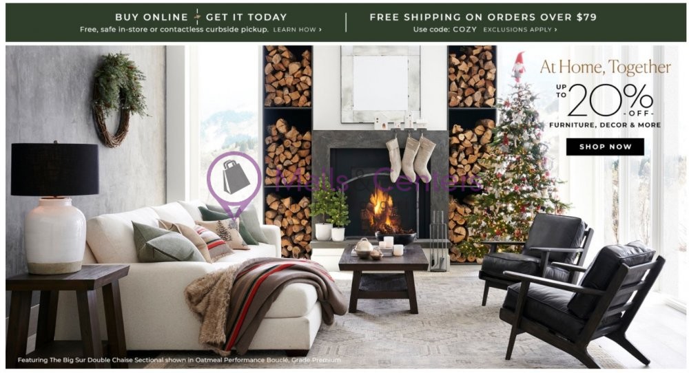 Pottery Barn Weekly Ad sales & flyers specials MallsCenters
