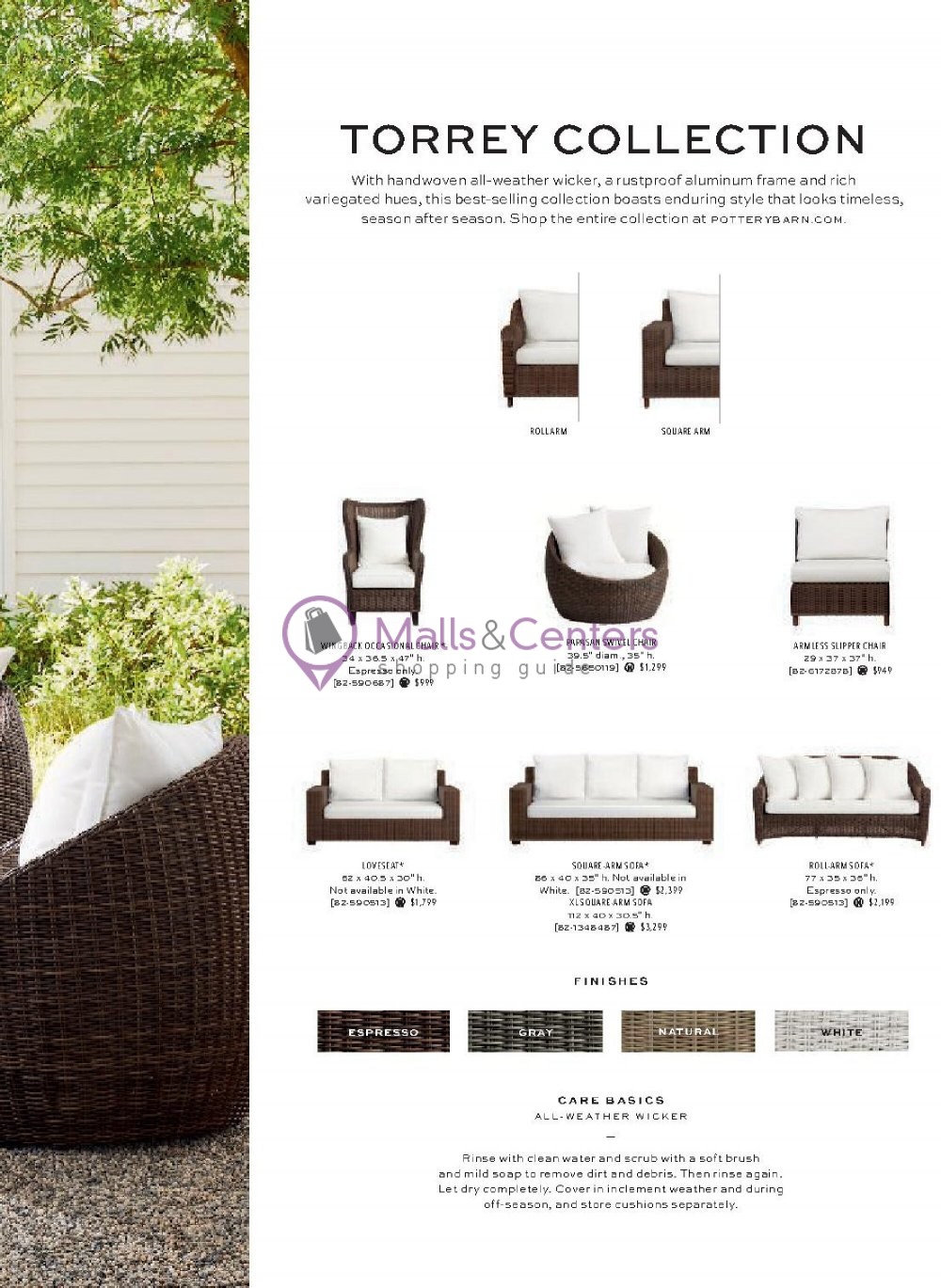 Pottery Barn Weekly Ad sales & flyers specials MallsCenters