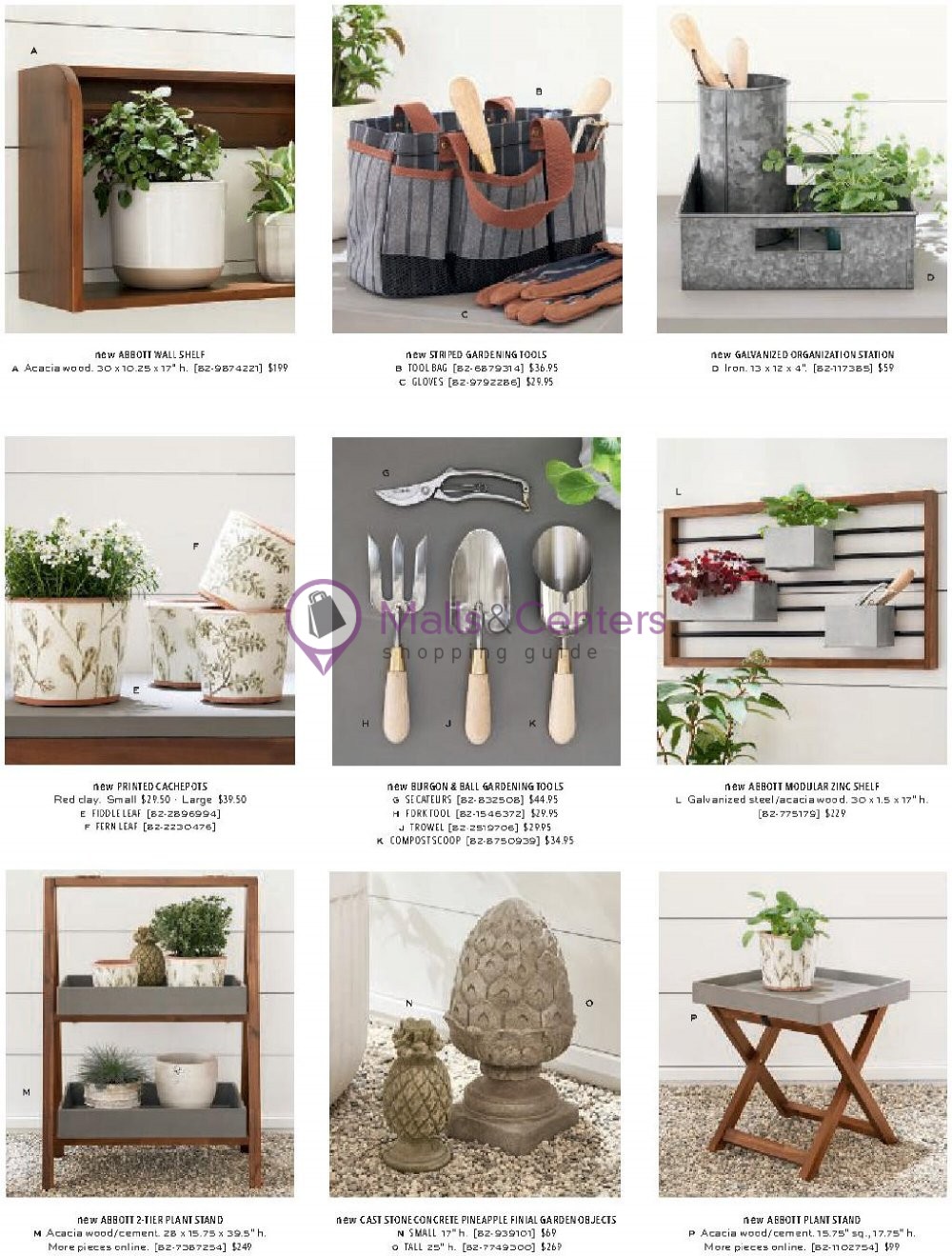 Pottery Barn Weekly Ad sales & flyers specials MallsCenters