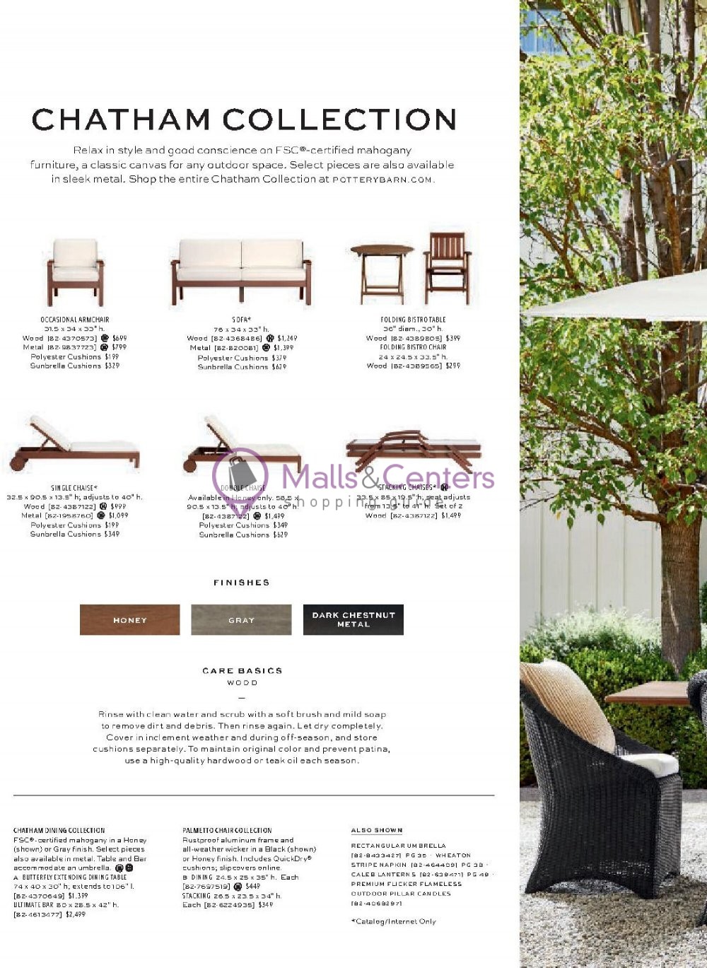 Pottery Barn Weekly Ad sales & flyers specials MallsCenters