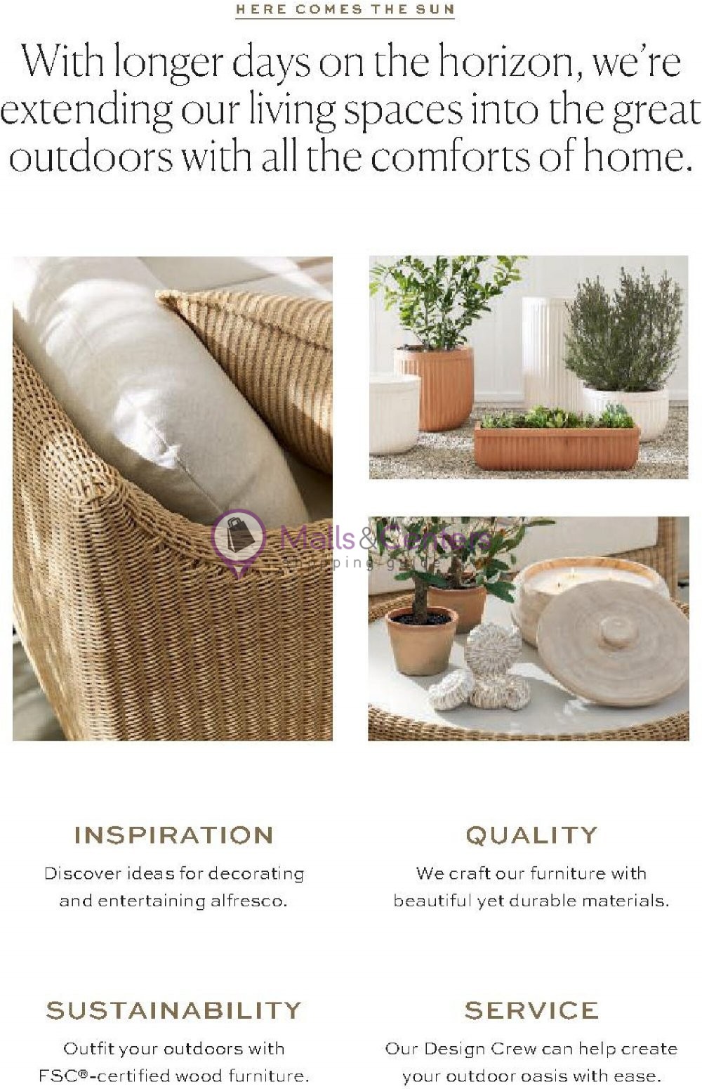 Pottery Barn Weekly Ad sales & flyers specials MallsCenters