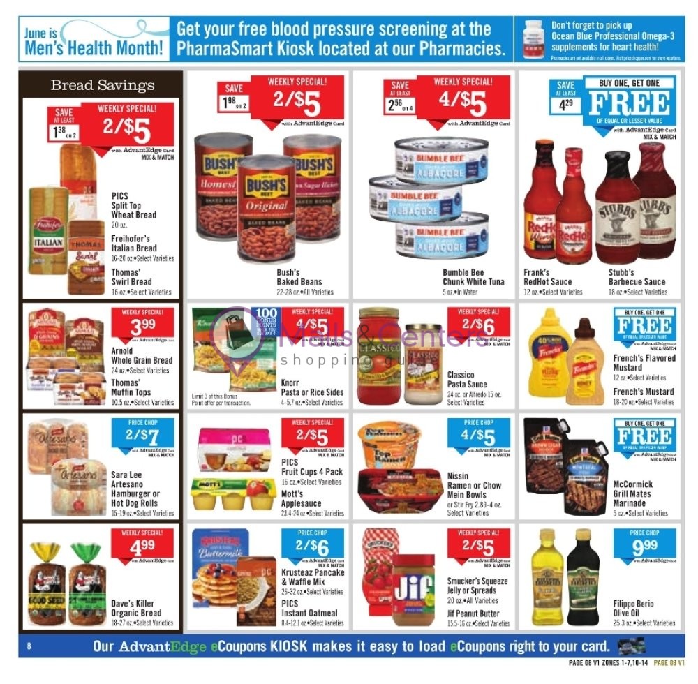 Weekly ad for Price Chopper valid: 06/09/2024 - 06/15/2024, page 8