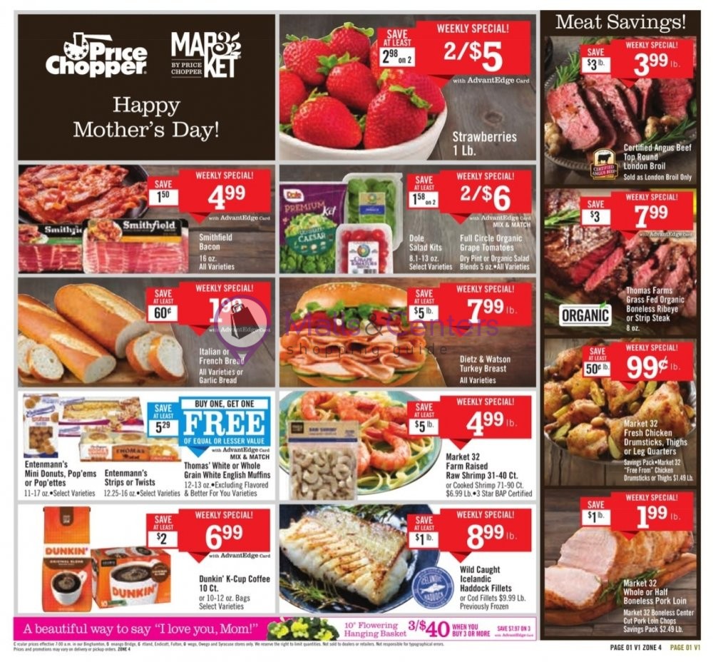 Price Chopper Weekly ad valid from 05/14/2023 to 05/20/2023 MallsCenters
