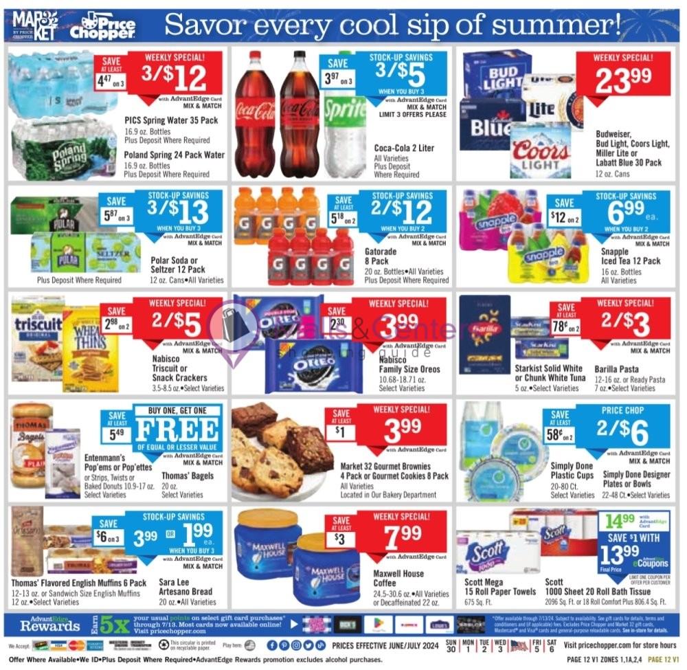 Weekly ad for Price Chopper valid: 06/30/2024 - 07/06/2024, page 12