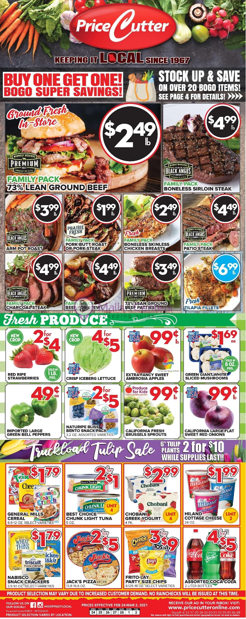 Price Cutter Weekly Ad sales & flyers specials MallsCenters
