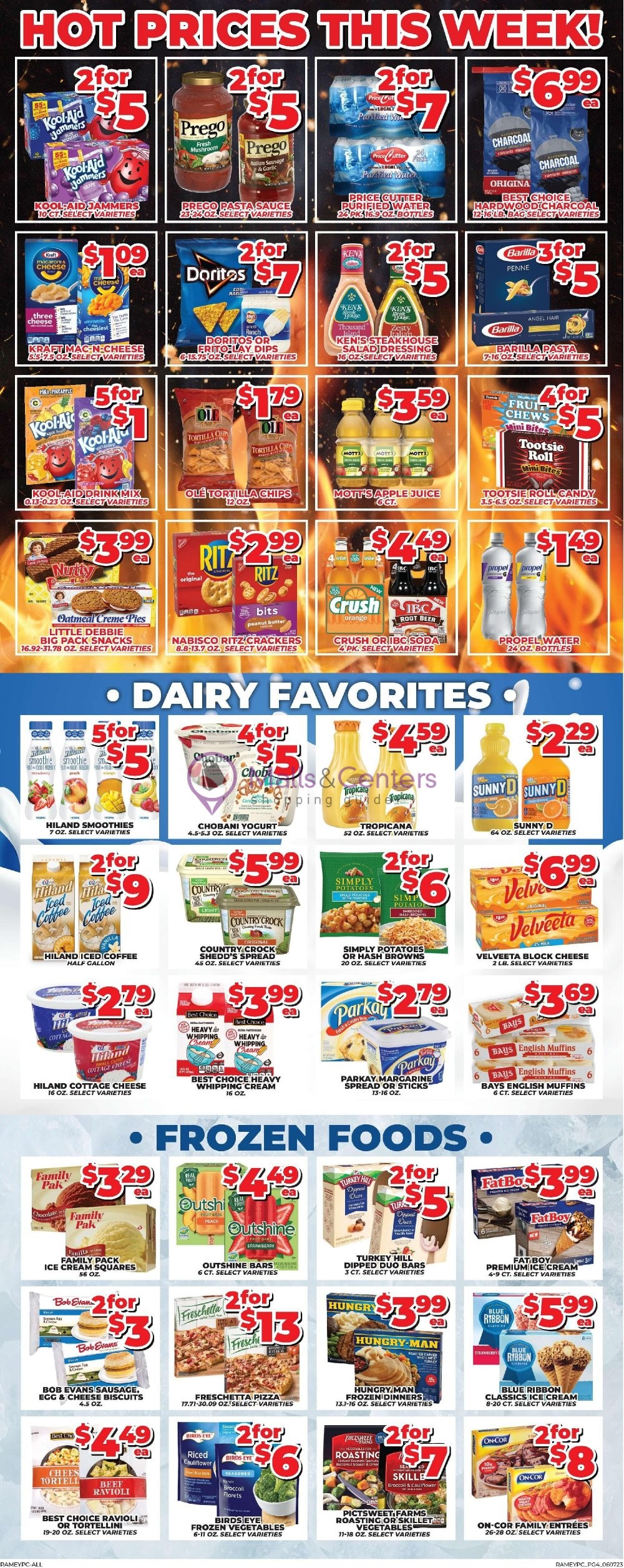 Price Cutter Weekly ad valid from 06/07/2023 to 06/13/2023 MallsCenters