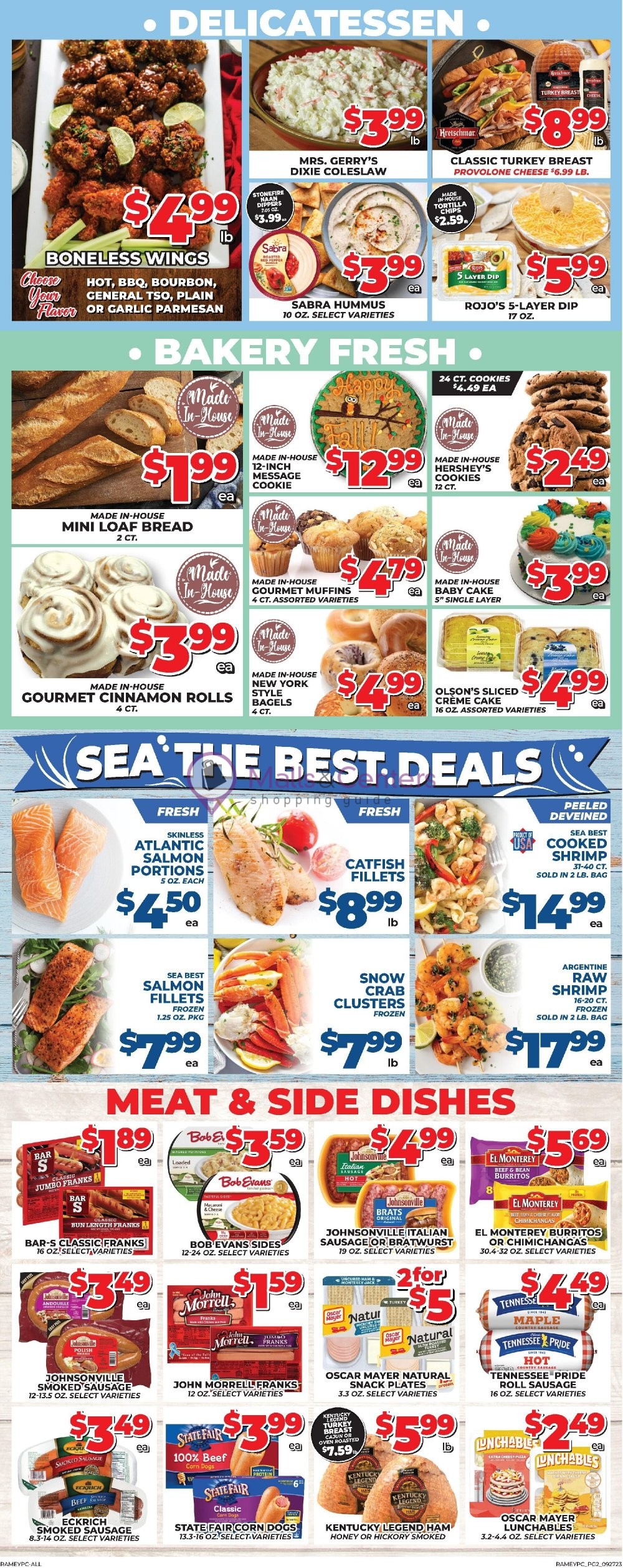 Price Cutter Weekly ad valid from 09/27/2023 to 10/03/2023 MallsCenters