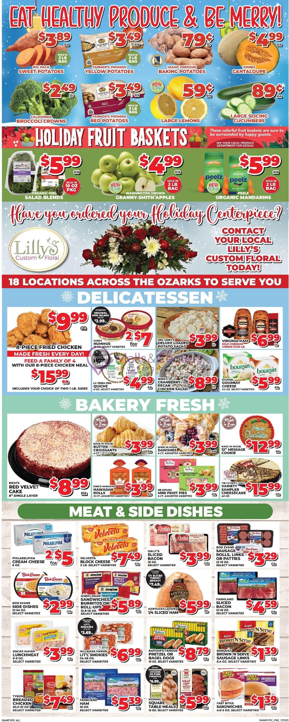Price Cutter Weekly ad valid from 12/13/2023 to 12/19/2023 MallsCenters