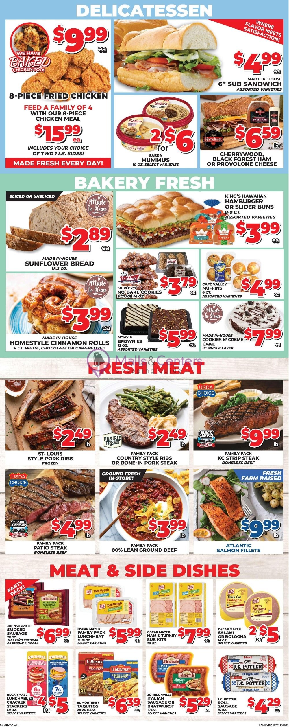 Price Cutter Weekly ad valid from 10/25/2023 to 10/31/2023 MallsCenters