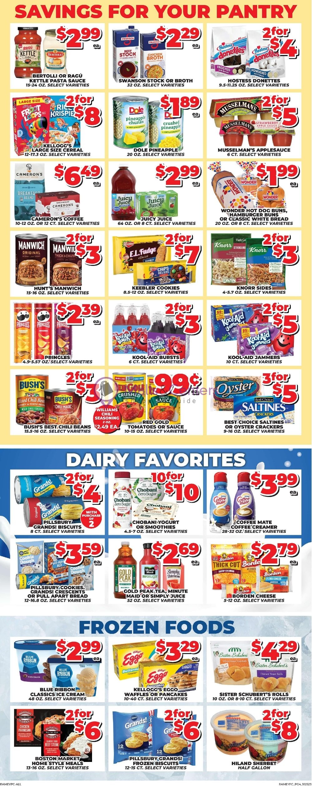 Price Cutter Weekly ad valid from 10/25/2023 to 10/31/2023 MallsCenters
