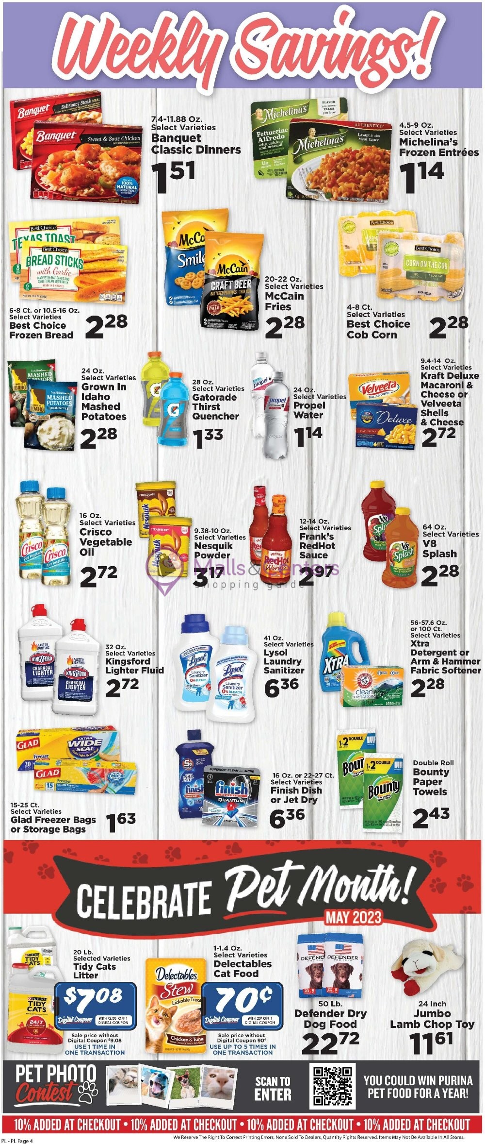 Price Less Foods Weekly ad valid from 05/10/2023 to 05/16/2023