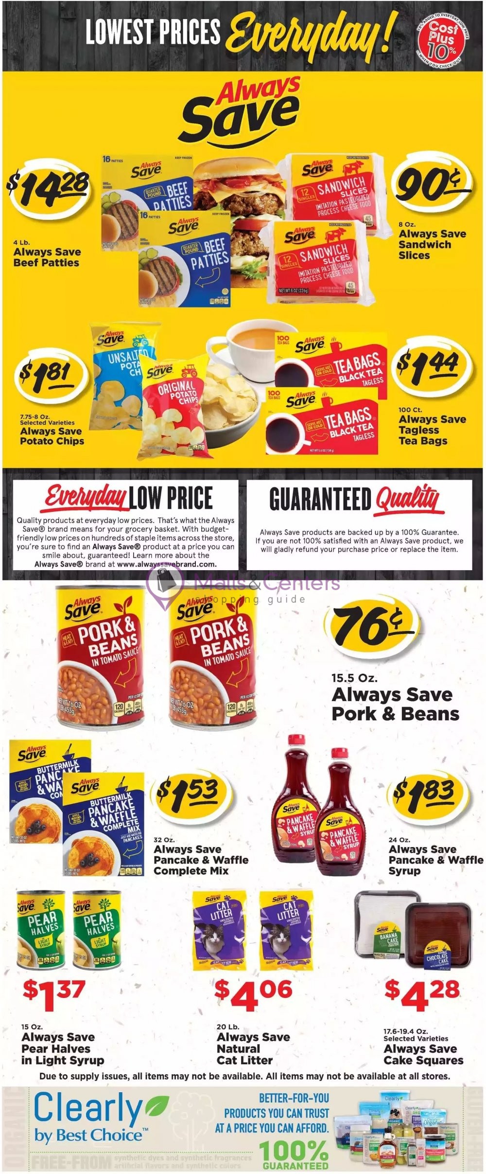 Price Less Foods Weekly ad valid from 05/24/2023 to 05/30/2023