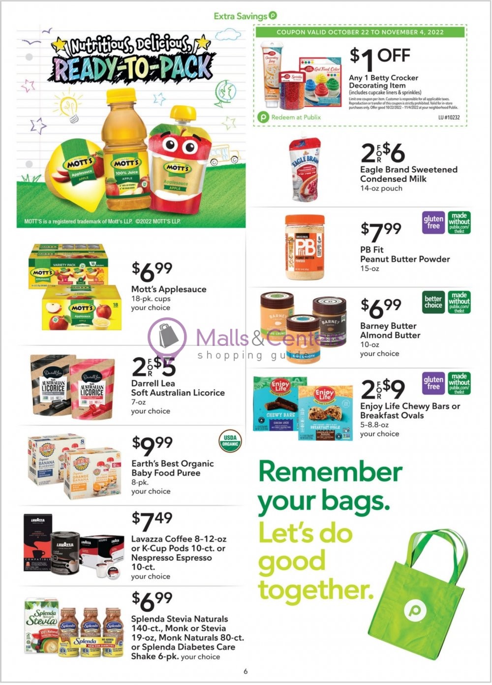 Publix Weekly Ad sales & flyers specials MallsCenters