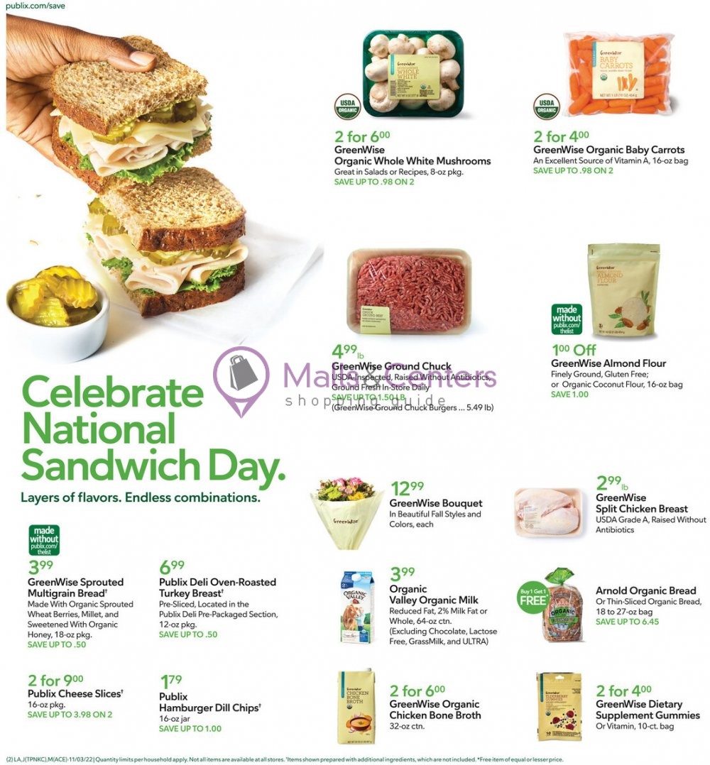 Publix Weekly Ad sales & flyers specials MallsCenters