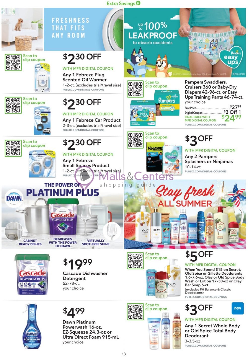 Weekly ad for Publix valid: 06/29/2024 - 07/12/2024, page 13