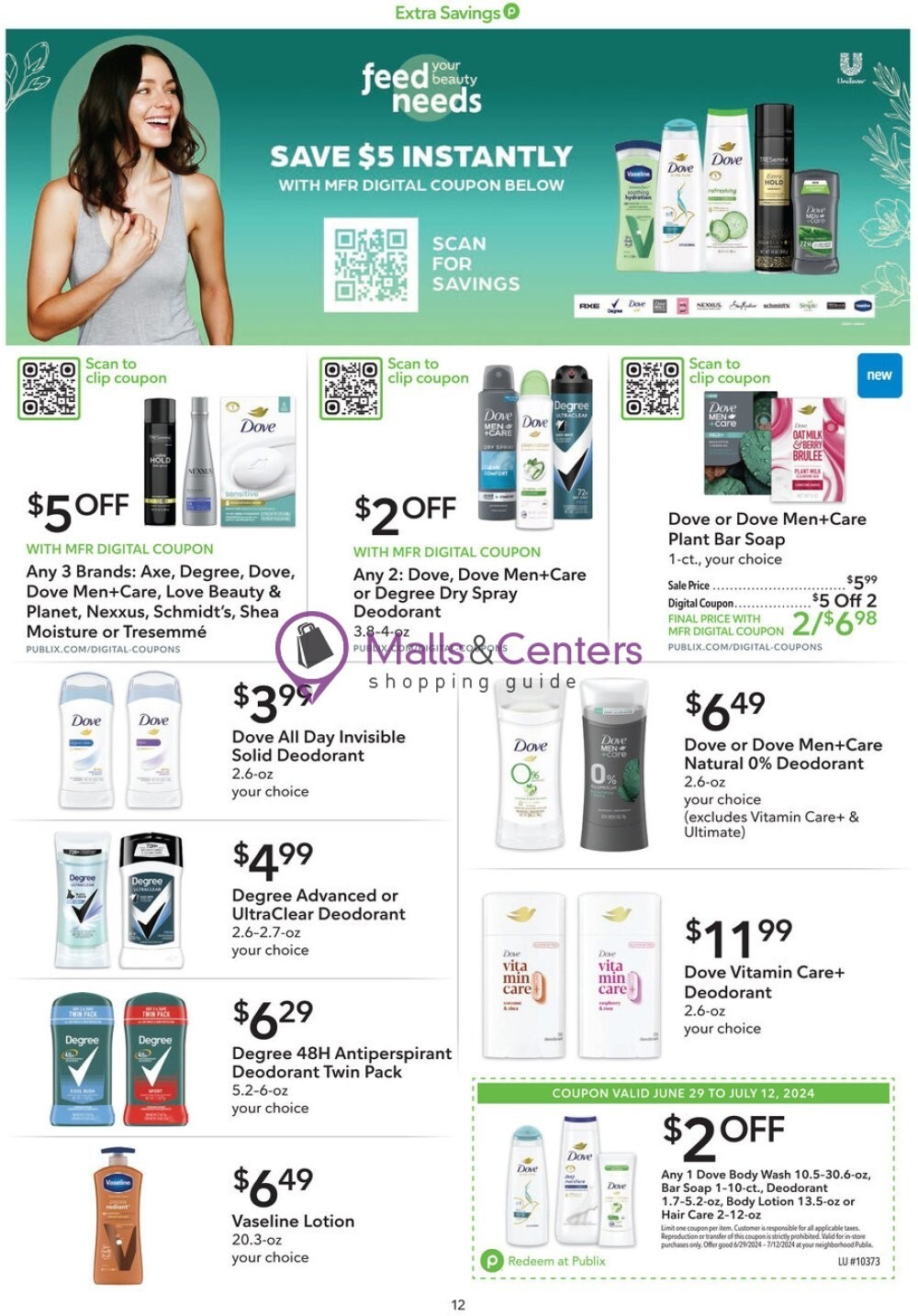 Weekly ad for Publix valid: 06/29/2024 - 07/12/2024, page 12 Weekly ad for Publix valid: 06/29/2024 - 07/12/2024, page 12
