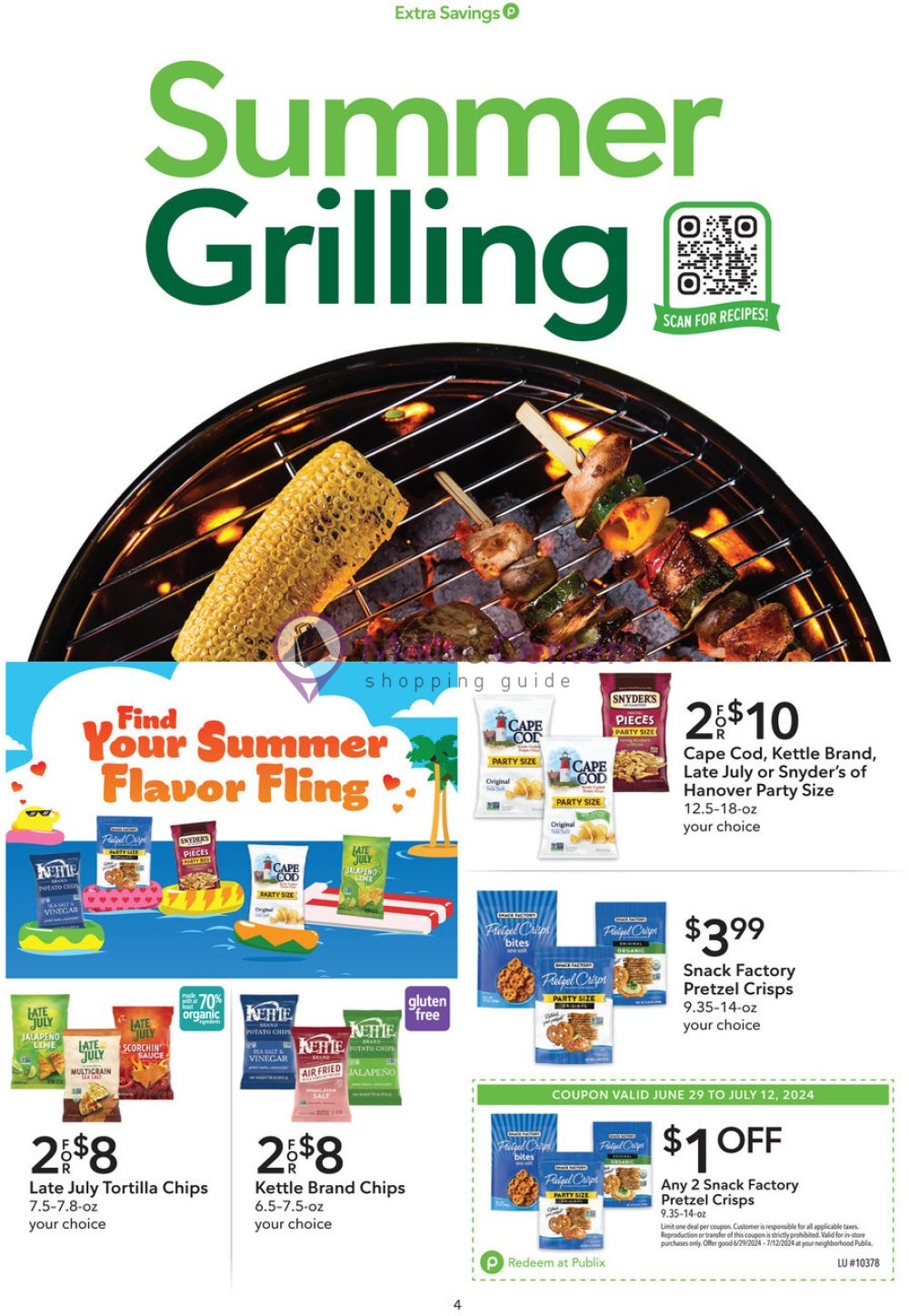 Weekly ad for Publix valid: 06/29/2024 - 07/12/2024, page 4 Weekly ad for Publix valid: 06/29/2024 - 07/12/2024, page 4