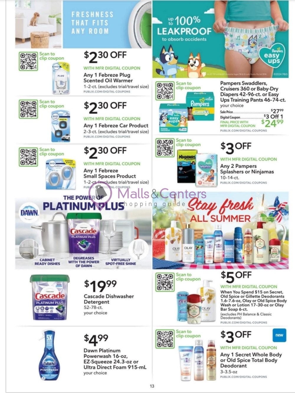 Weekly ad for Publix valid: 06/29/2024 - 07/12/2024, page 13