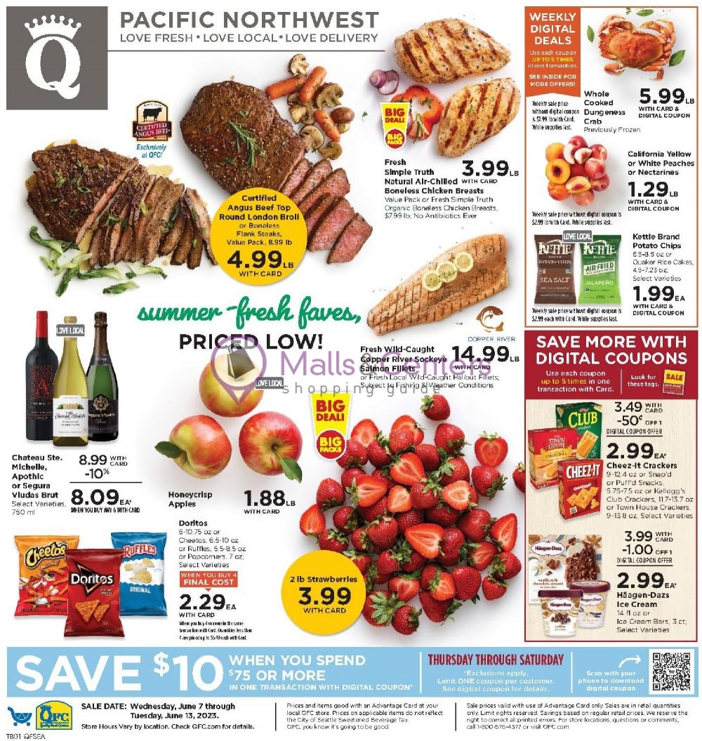 QFC Quality Food Centers Weekly ad valid from 06/07/2023 to 06/13/2023