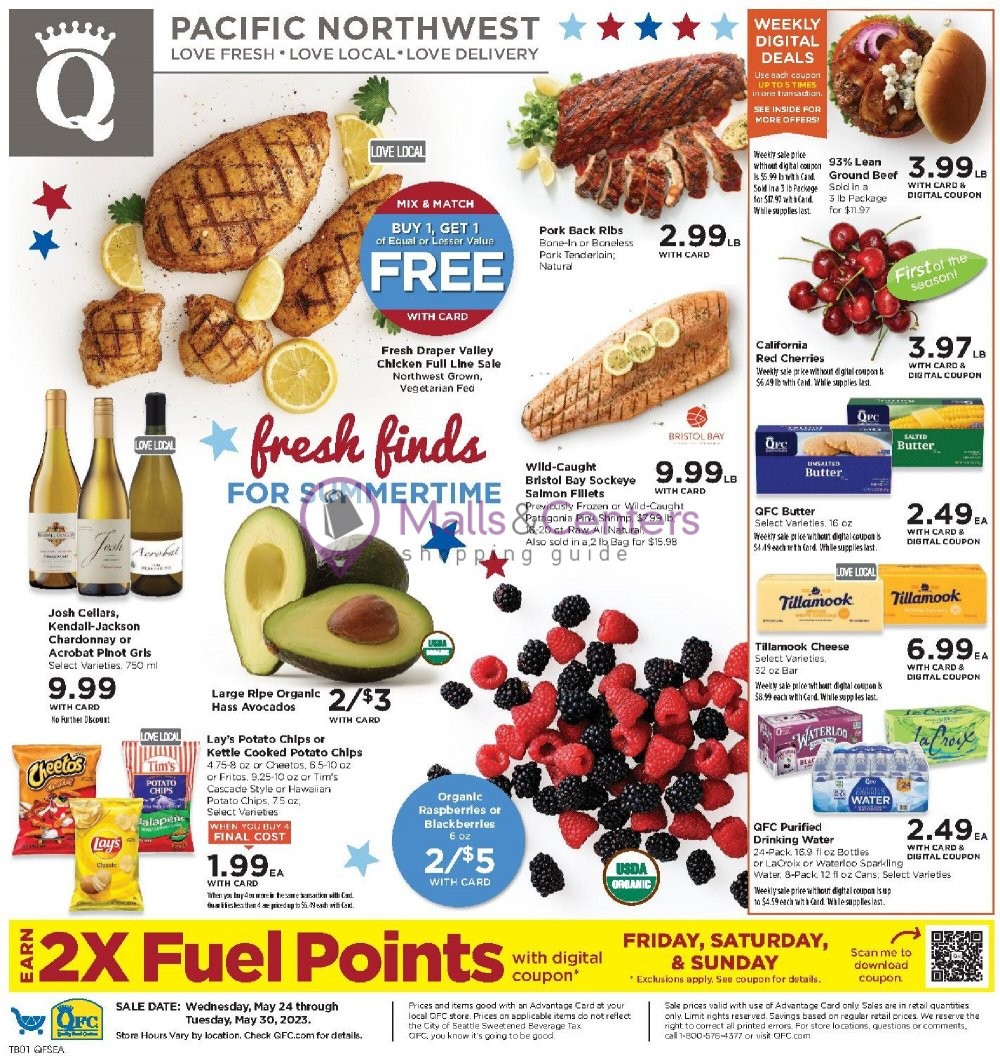 QFC Quality Food Centers Weekly ad valid from 05/24/2023 to 05/30/2023 MallsCenters