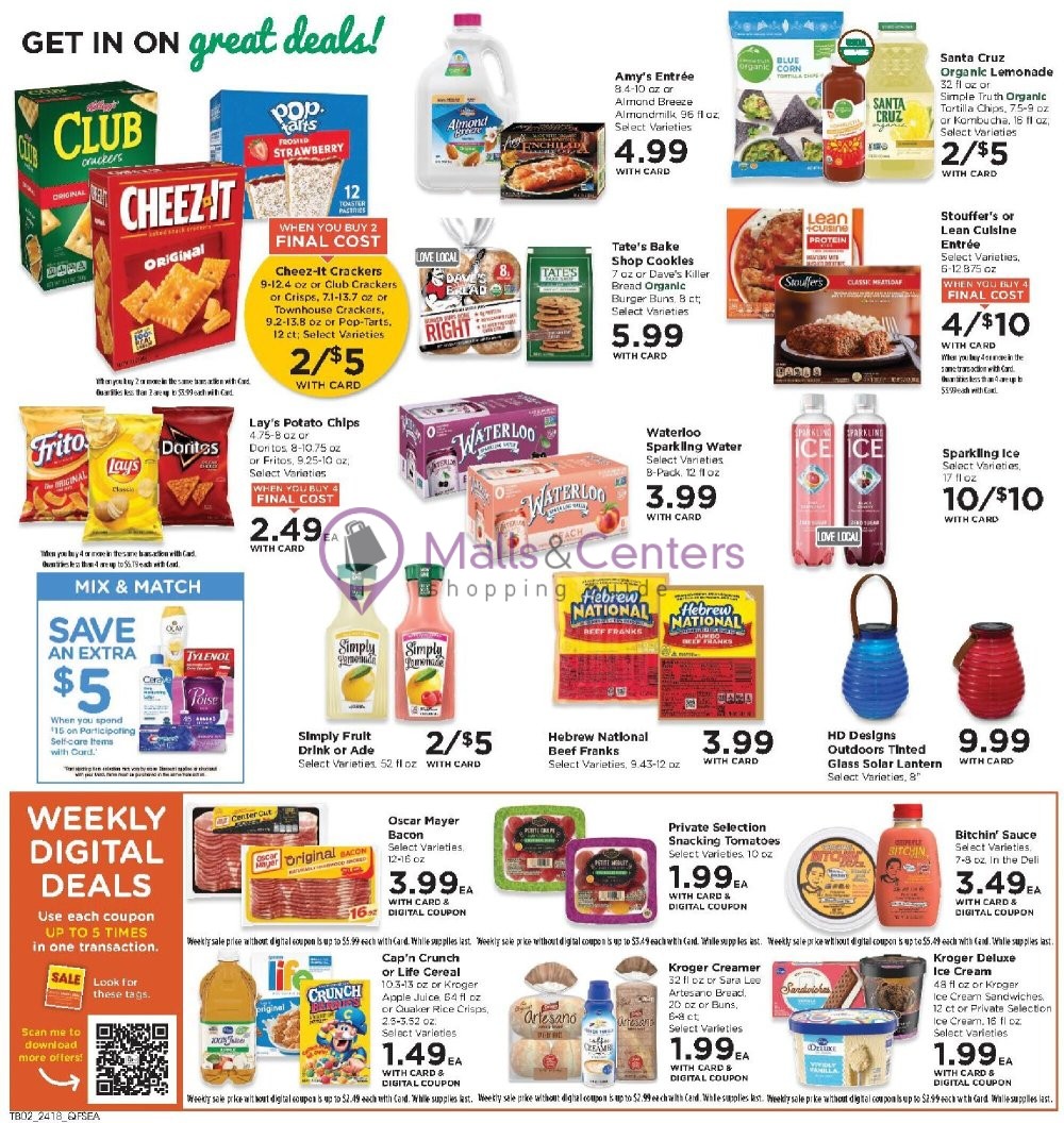 Weekly ad for QFC Quality Food Centers valid: 06/05/2024 - 06/11/2024, page 2