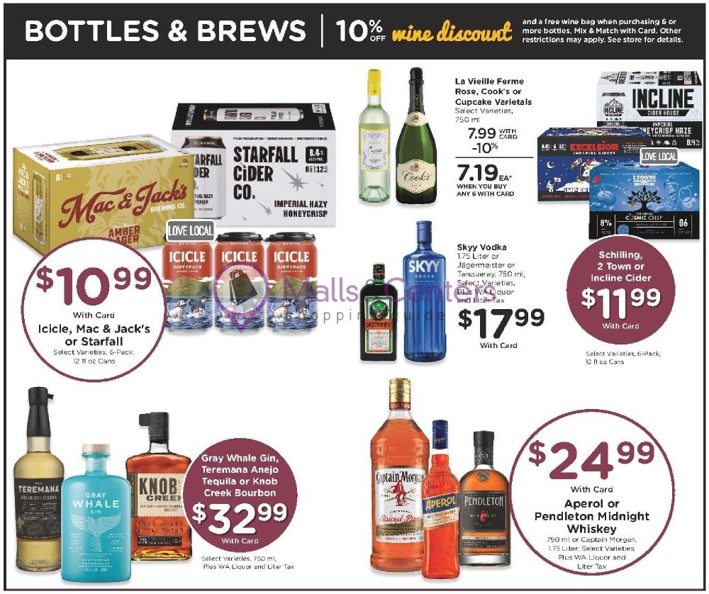Weekly ad for QFC Quality Food Centers valid: 08/19/2026 - 08/25/2026, page 10