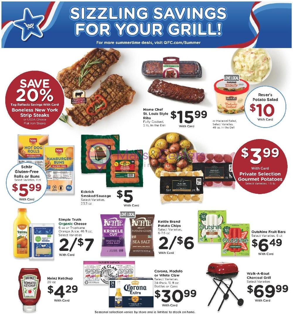 Weekly ad for QFC Quality Food Centers valid: 08/19/2026 - 08/25/2026, page 5