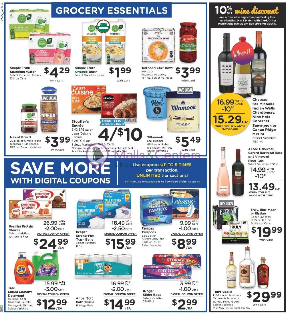 Weekly ad for QFC Quality Food Centers valid: 08/19/2026 - 08/25/2026, page 6