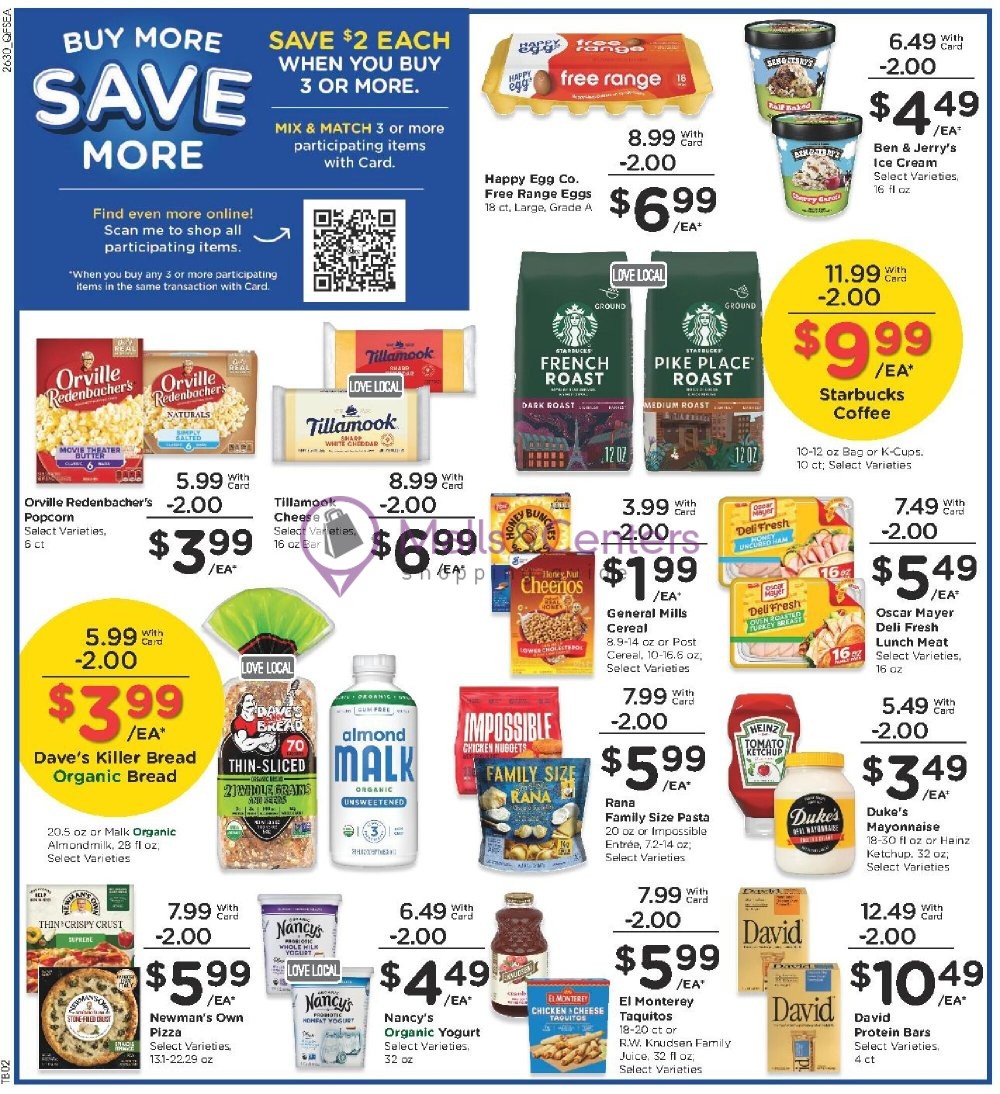 Weekly ad for QFC Quality Food Centers valid: 08/26/2026 - 09/01/2026, page 4