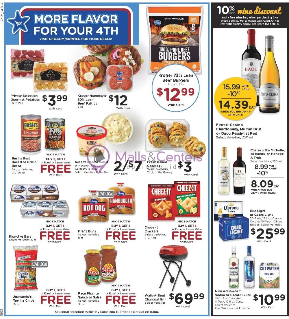 Weekly ad for QFC Quality Food Centers valid: 07/01/2026 - 07/07/2026, page 5