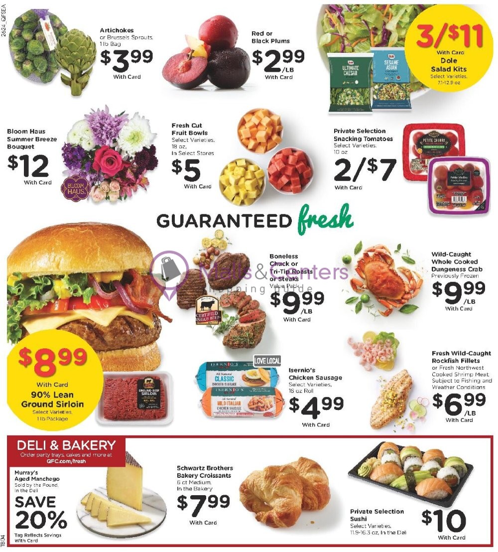 Weekly ad for QFC Quality Food Centers valid: 07/15/2026 - 07/21/2026, page 10
