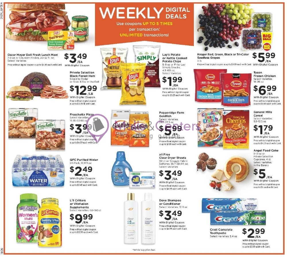 Weekly ad for QFC Quality Food Centers valid: 07/15/2026 - 07/21/2026, page 3
