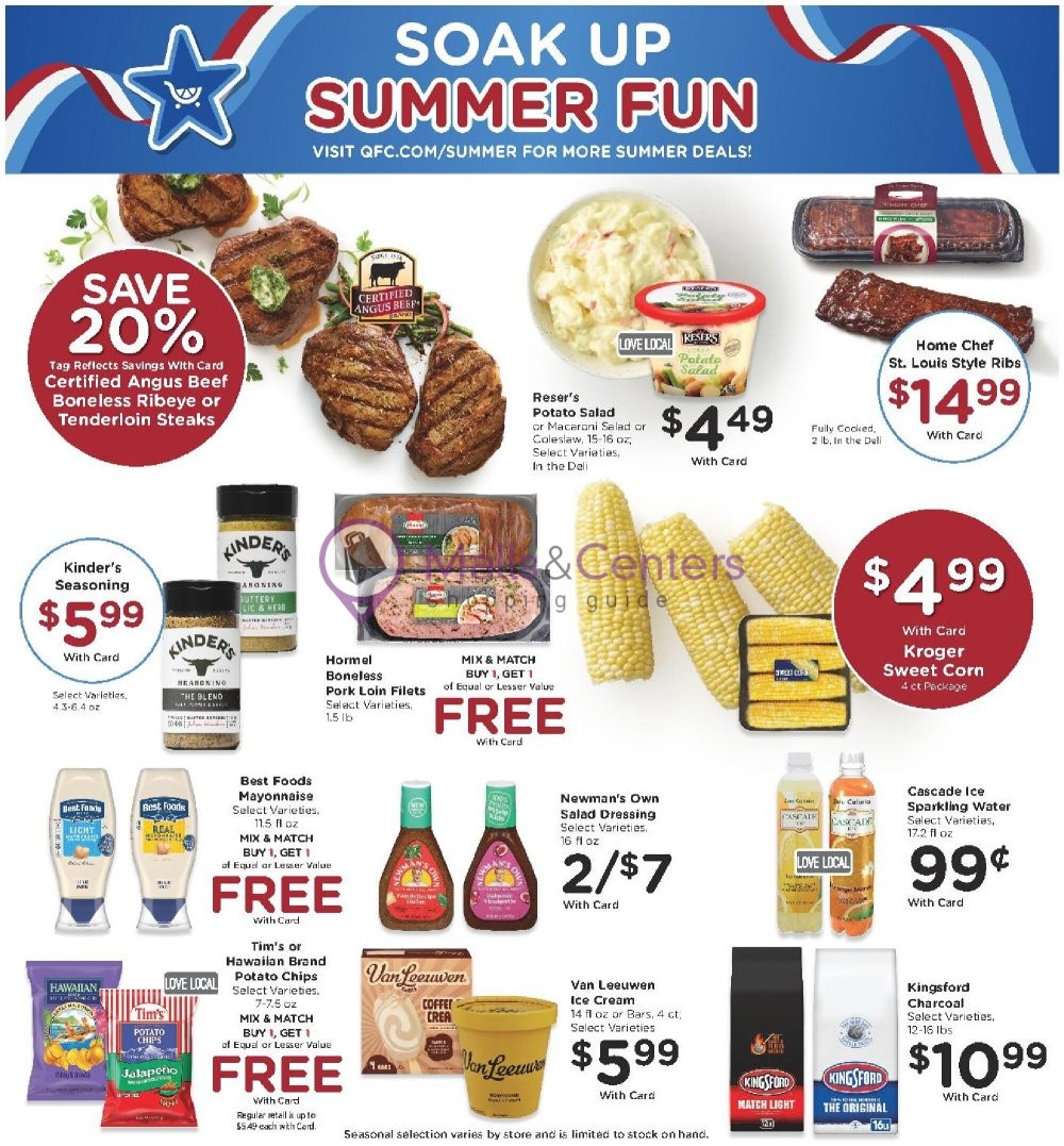 Weekly ad for QFC Quality Food Centers valid: 06/10/2026 - 06/16/2026, page 4