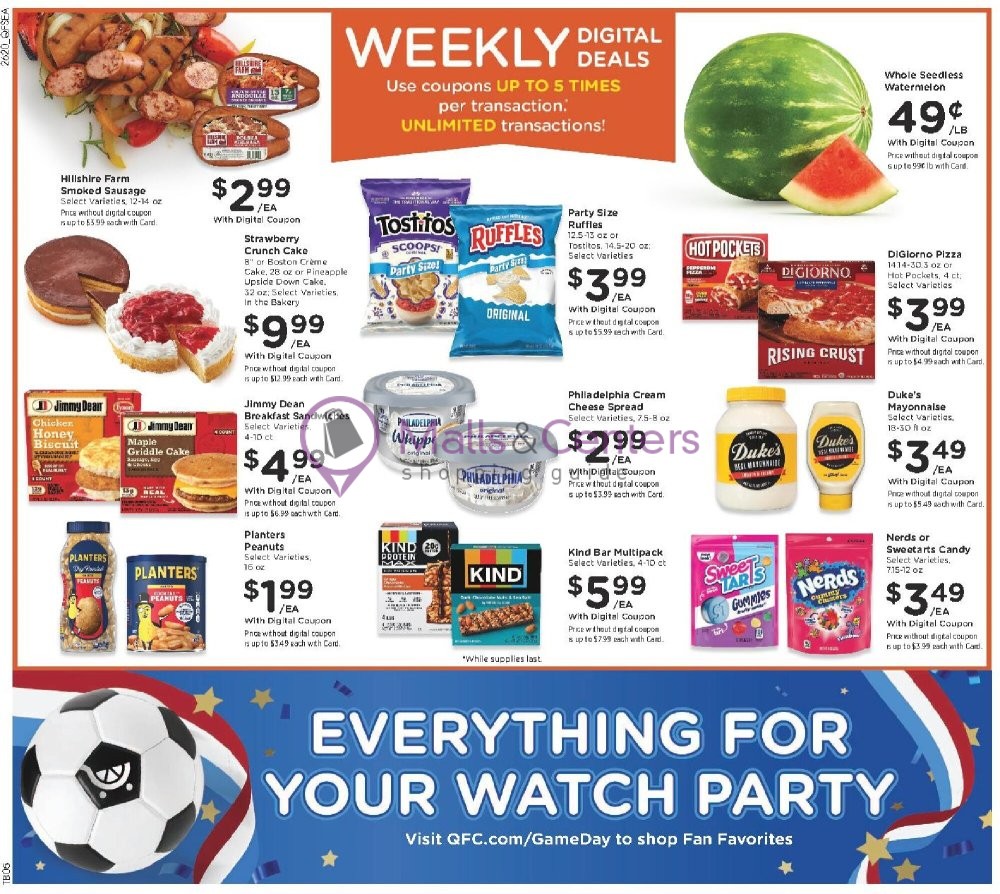 Weekly ad for QFC Quality Food Centers valid: 06/17/2026 - 06/23/2026, page 2