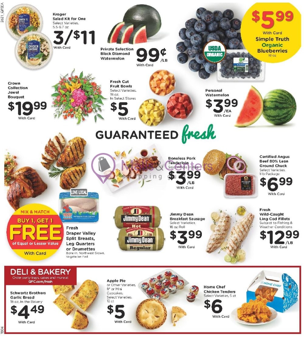 Weekly ad for QFC Quality Food Centers valid: 06/24/2026 - 06/30/2026, page 10