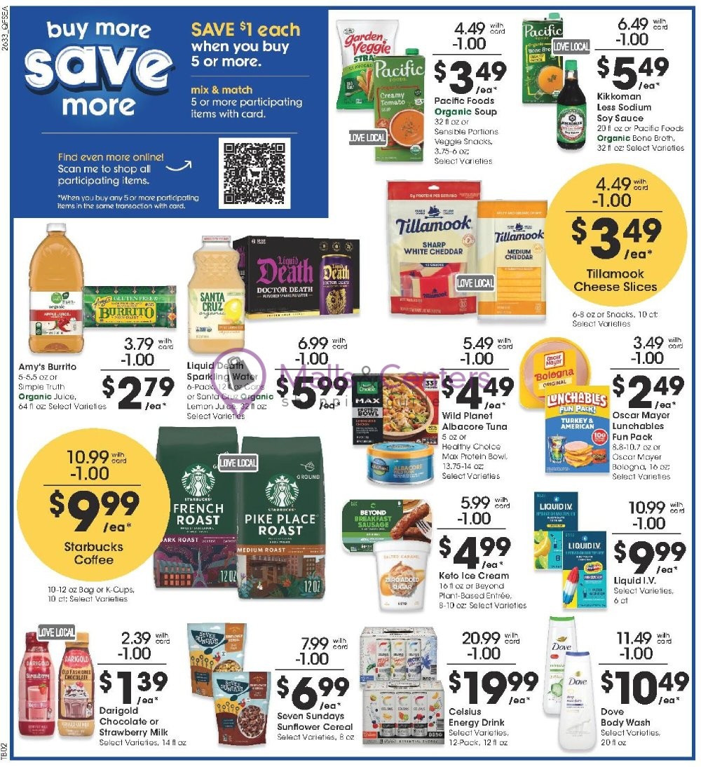 Weekly ad for QFC Quality Food Centers valid: 09/16/2026 - 09/22/2026, page 4