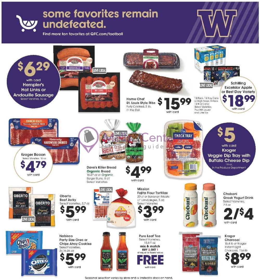 Weekly ad for QFC Quality Food Centers valid: 09/16/2026 - 09/22/2026, page 5