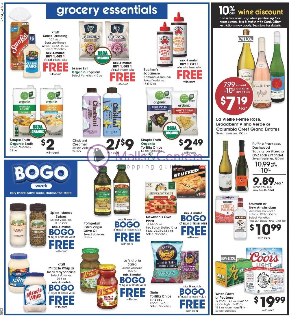 Weekly ad for QFC Quality Food Centers valid: 09/23/2026 - 09/29/2026, page 6
