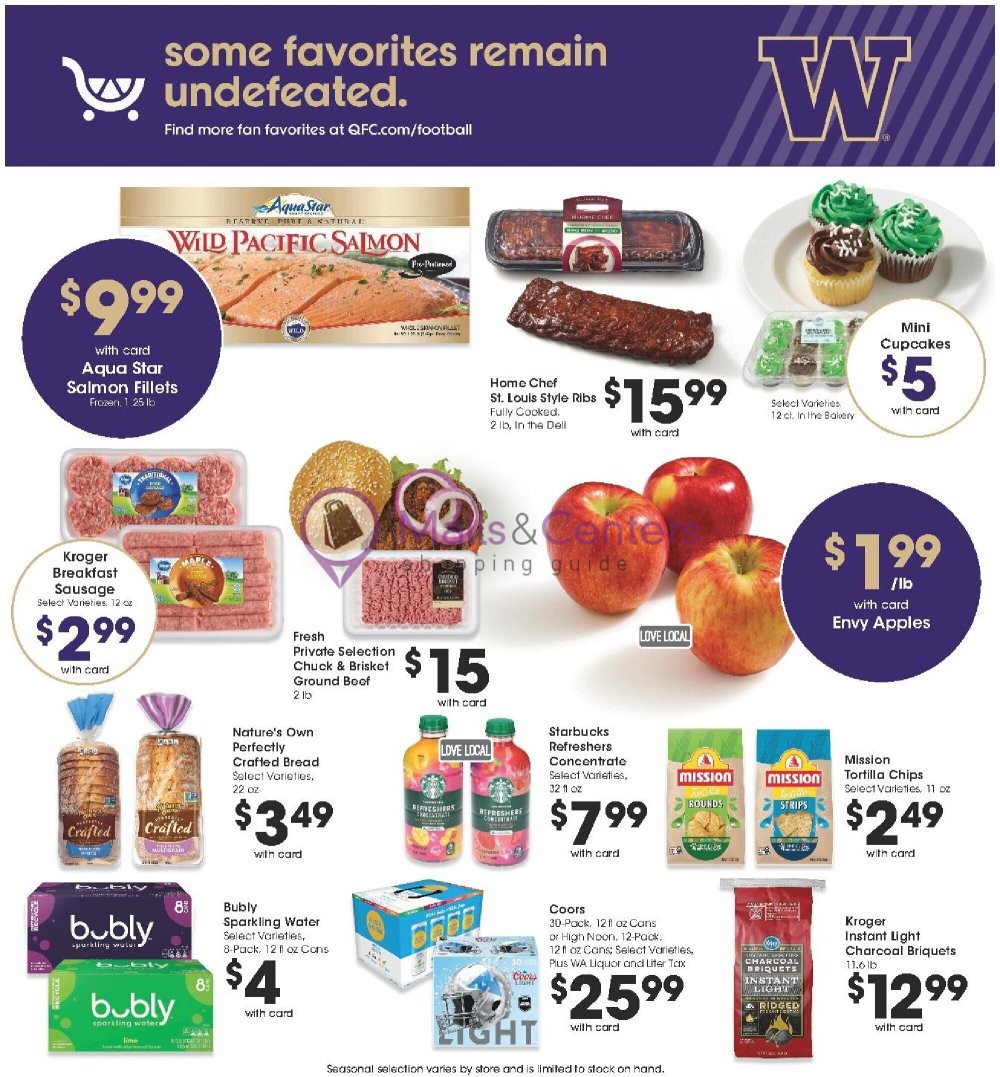 Weekly ad for QFC Quality Food Centers valid: 09/09/2026 - 09/15/2026, page 5