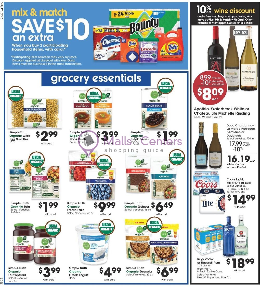 Weekly ad for QFC Quality Food Centers valid: 09/09/2026 - 09/15/2026, page 6