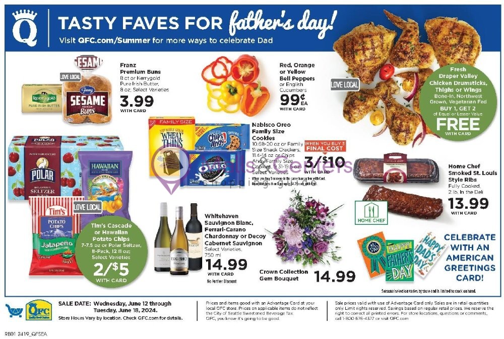 Weekly ad for QFC Quality Food Centers valid: 06/12/2024 - 06/18/2024, page 2