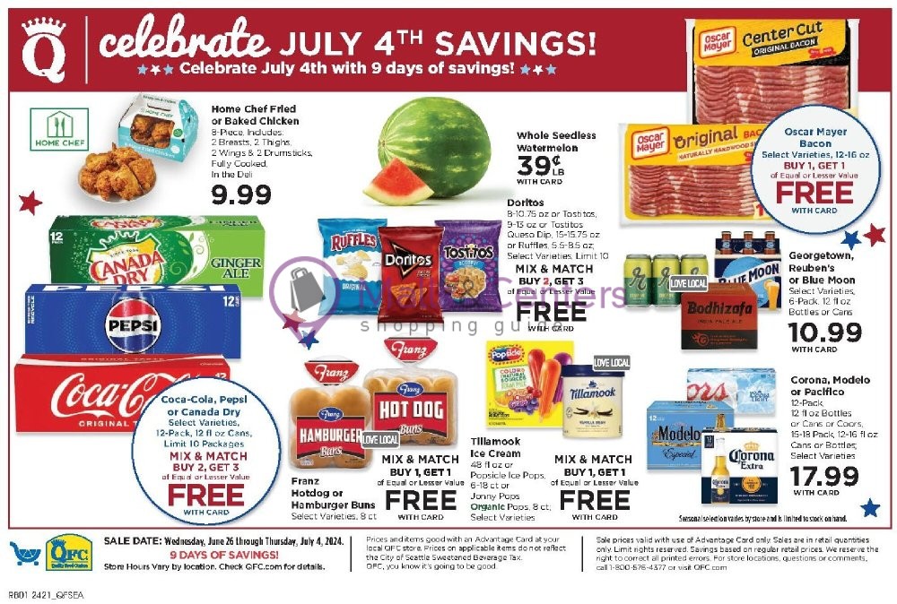 Weekly ad for QFC Quality Food Centers valid: 06/26/2024 - 07/04/2024, page 2