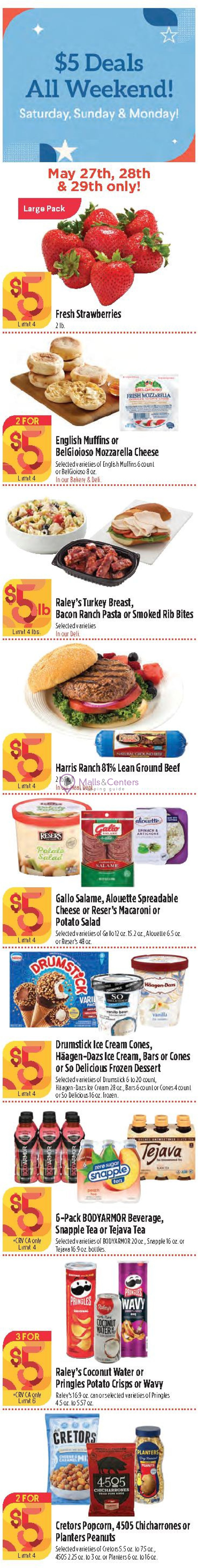 Weekly ad for Raley's valid: 05/24/2023 - 05/30/2023, page 3
