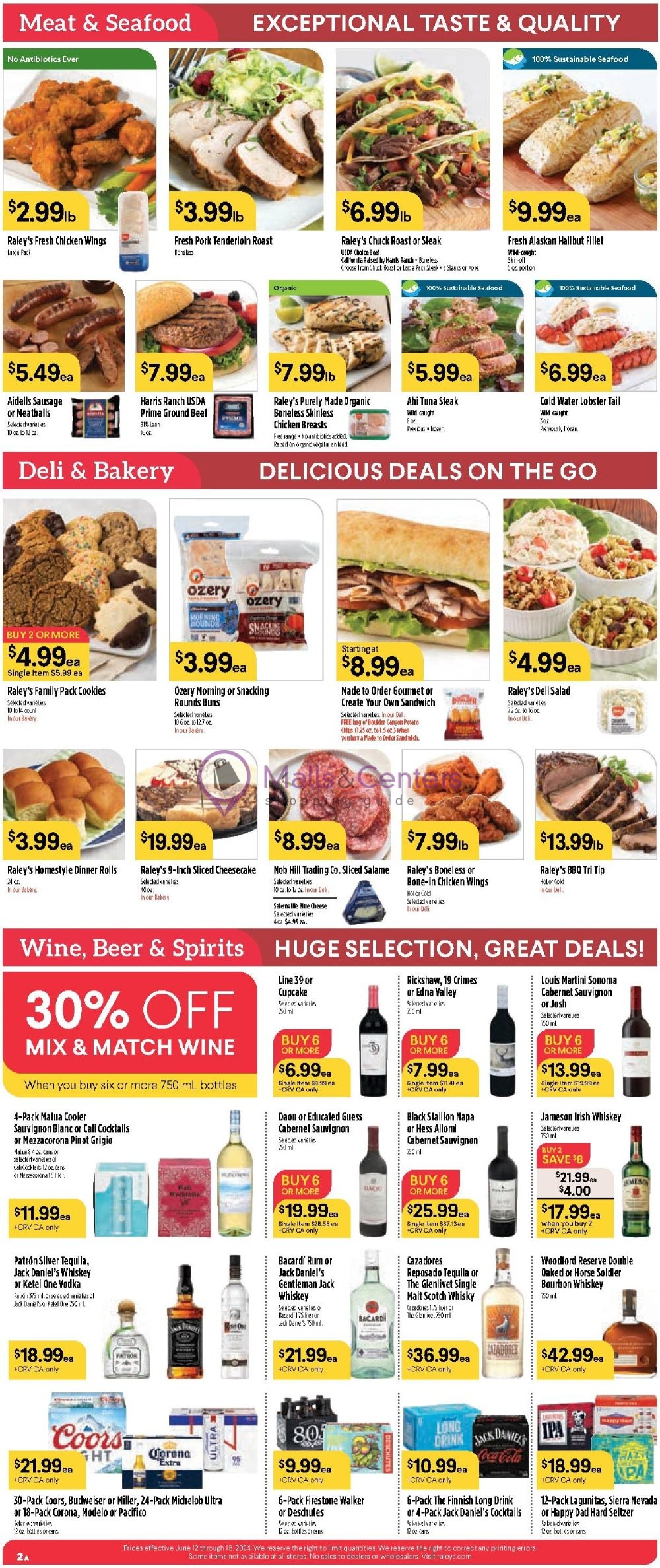 Weekly ad for Raley's valid: 06/12/2024 - 06/18/2024, page 4