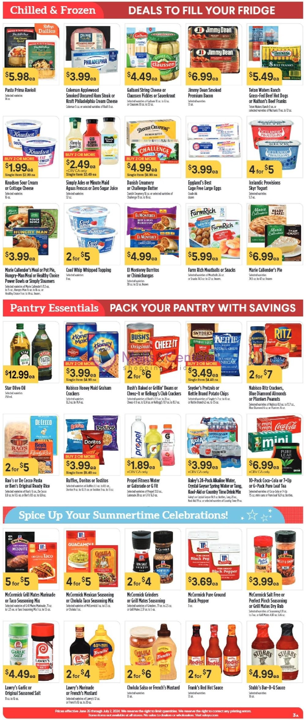 Weekly ad for Raley's valid: 06/26/2024 - 07/02/2024, page 5
